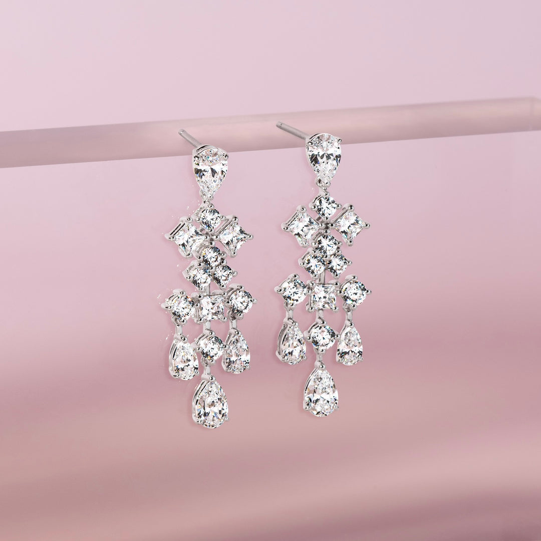 221E0563-01-Merii-Silver-multi-shaped-pear-cut--CZ-teardrop-dangle-earrings