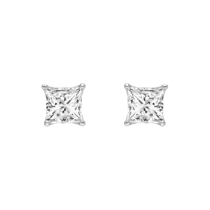 221E0600-01-Silver-5mm-Princess-Cut-CZ-Stud-Earrings