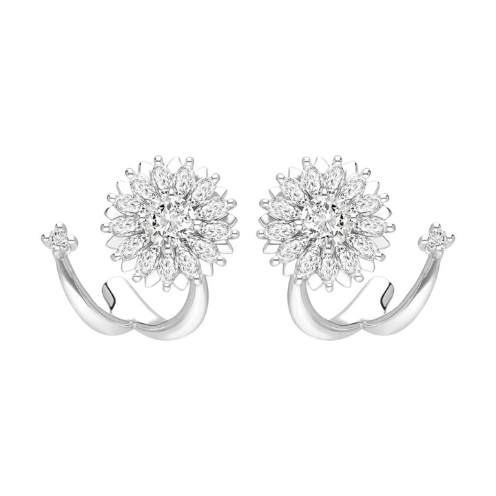 221E0603-01-silver-rhodium-plated-CZ-sunflower-blossom-stud-earrings