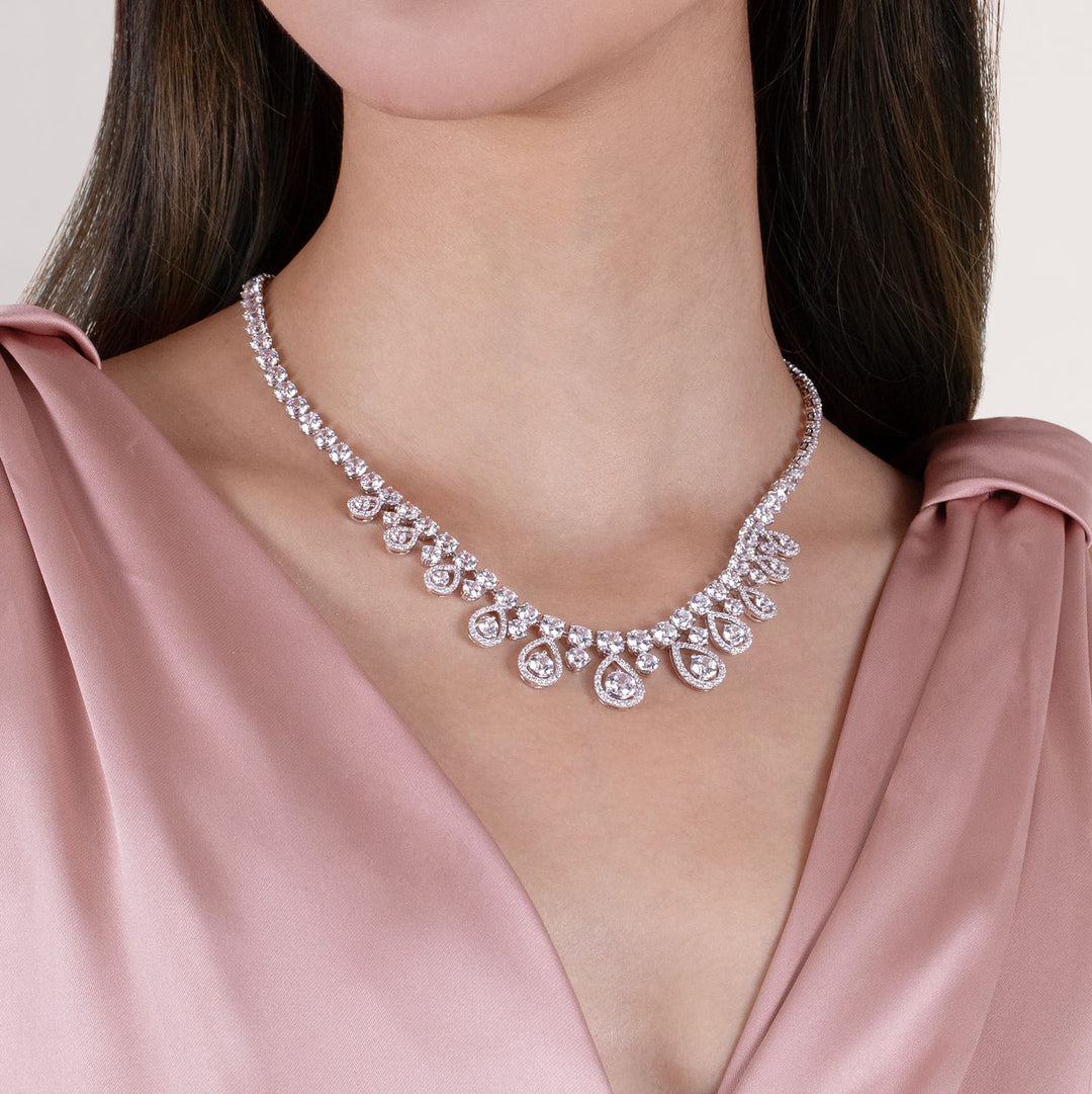 221N0366-01-Silver-with-100-facets-CZ-victoria-teardrop-necklace