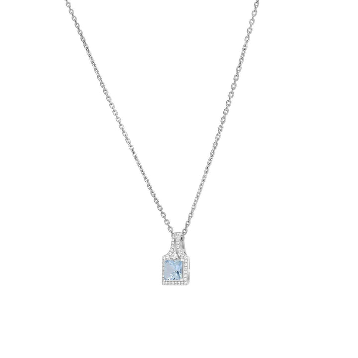 225N0185-01-Decorum-Silver-Rhodium-Plated-Synthetic-Aquamarine-Princess-Cut-Pendant-Necklace