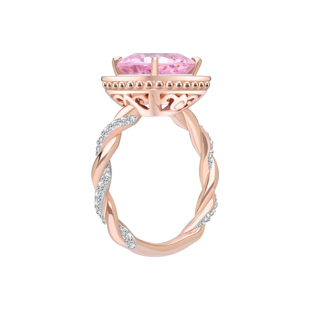225R0160-01-Decorum-Rose-Gold-Plated-Silver-Cushion-Cut-8x8-mm-Pink-Cubic-Zirconia-CZ-Halo-Ring