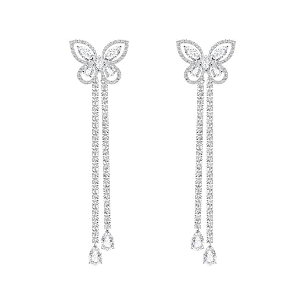 221E0580-01-Papillon-silver-with-marquise-cz-glasswing-butterfly-long-drop-earrings_1