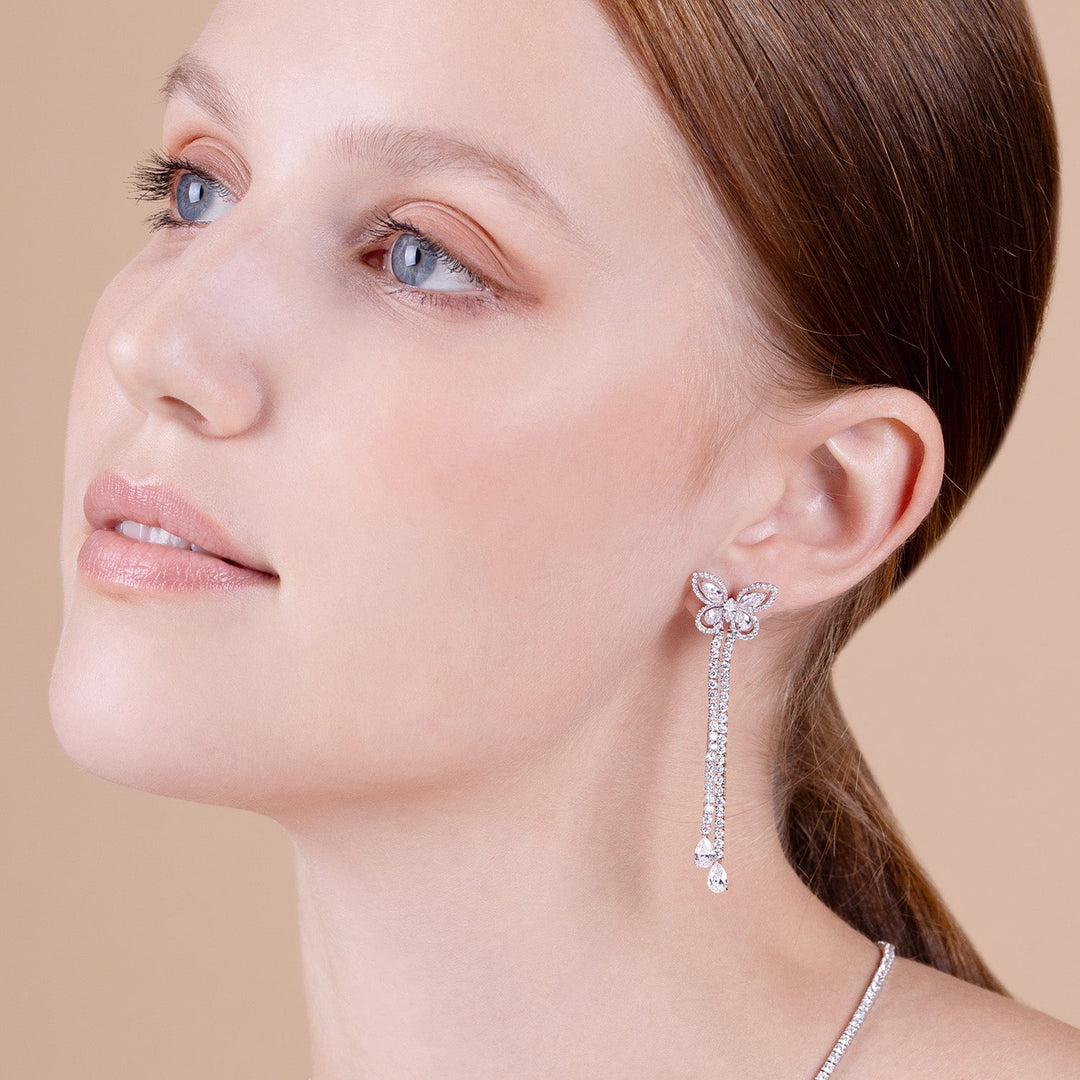 221E0580-01-Papillon-silver-with-marquise-cz-glasswing-butterfly-long-drop-earrings_2
