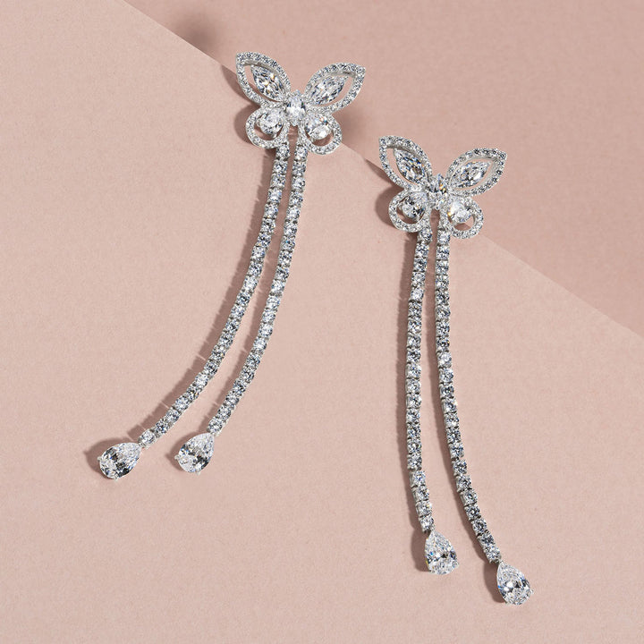 221E0580-01-Papillon-silver-with-marquise-cz-glasswing-butterfly-long-drop-earrings_3
