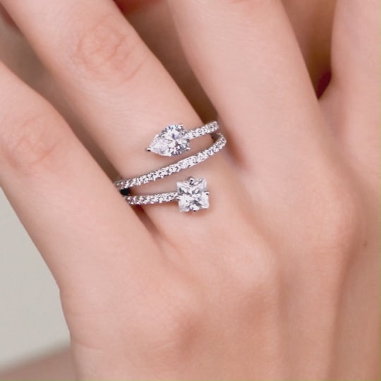 221R0555-01-Merii-Silver-multi-shaped-pear-and-round-cut-CZ-open-ring