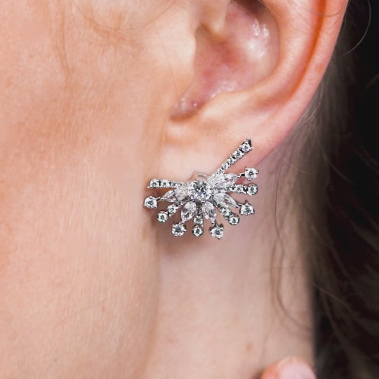 221E0568-01-Merii-Silver-with-marquise-cut-cz-snowflakes-stud-earrings