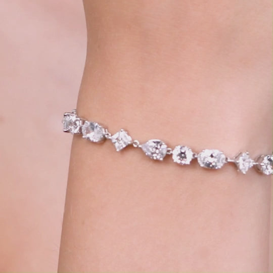 221L0300-01-Merii-Silver-with-multi-shaped-cut-CZ-tennes-bracelet