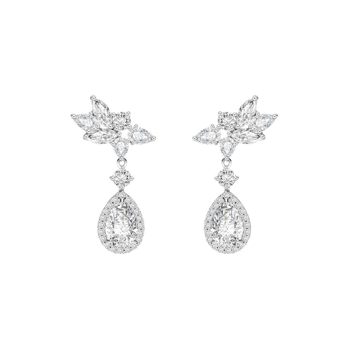 221E0284_01_Laureate_Silver_cz_fancy_shape_cluster_drop_bridal_party_earrings