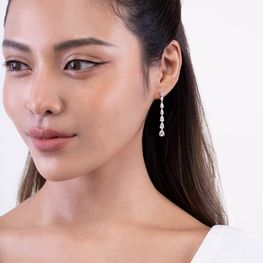 221E0335_01_Silver_cz_pear_shape_long_line_earrings