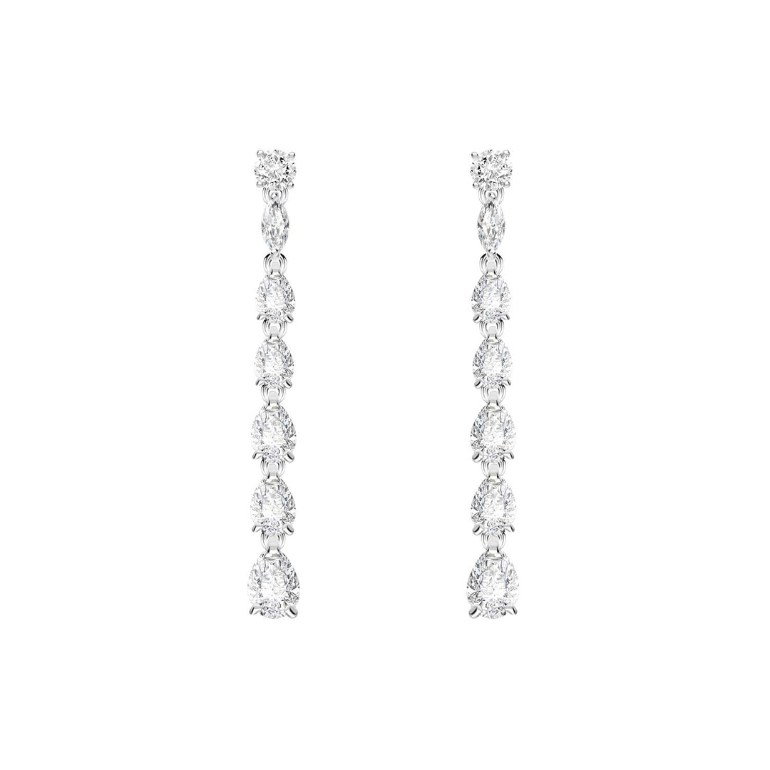 221E0335_01_Silver_cz_pear_shape_long_line_earrings