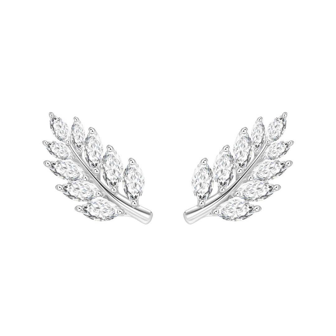 221E0363-01_Silver_CZ_leaf_stud_earrings