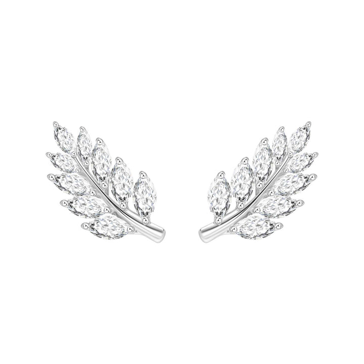 221E0363-01_Silver_CZ_leaf_stud_earrings
