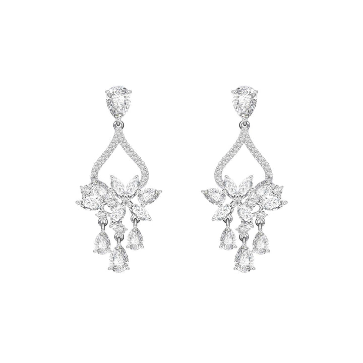 221E0390-01_Silver_CZ_bridal_long_dangle_earrings