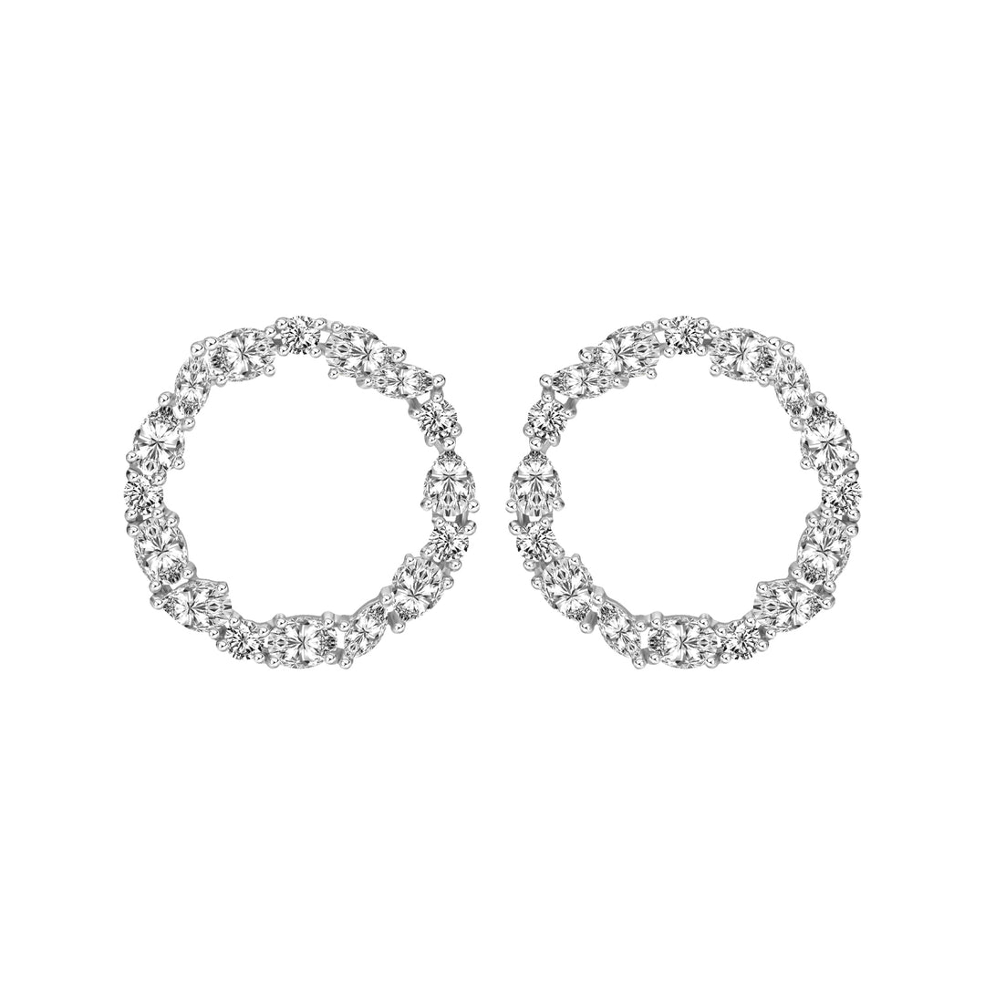 221E0396-01_Merii_LIBERTY__LIBERTY_cluster_earrings_Sterling_silver_and_Rhodium_Plated
