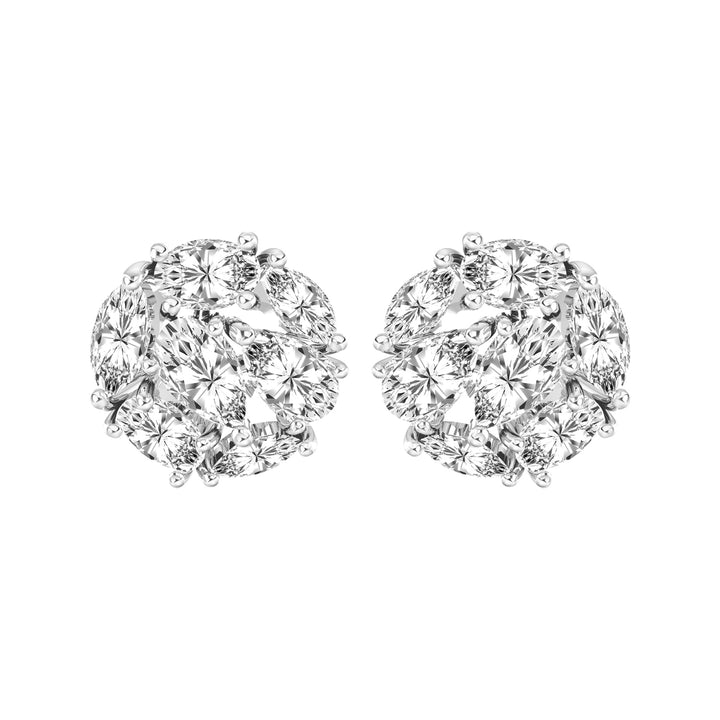 221E0397-01_Merii_LIBERTY__LIBERTY_cluster_fancy_shape_earrings_studs_Sterling_silver_and_Rhodium_Plated