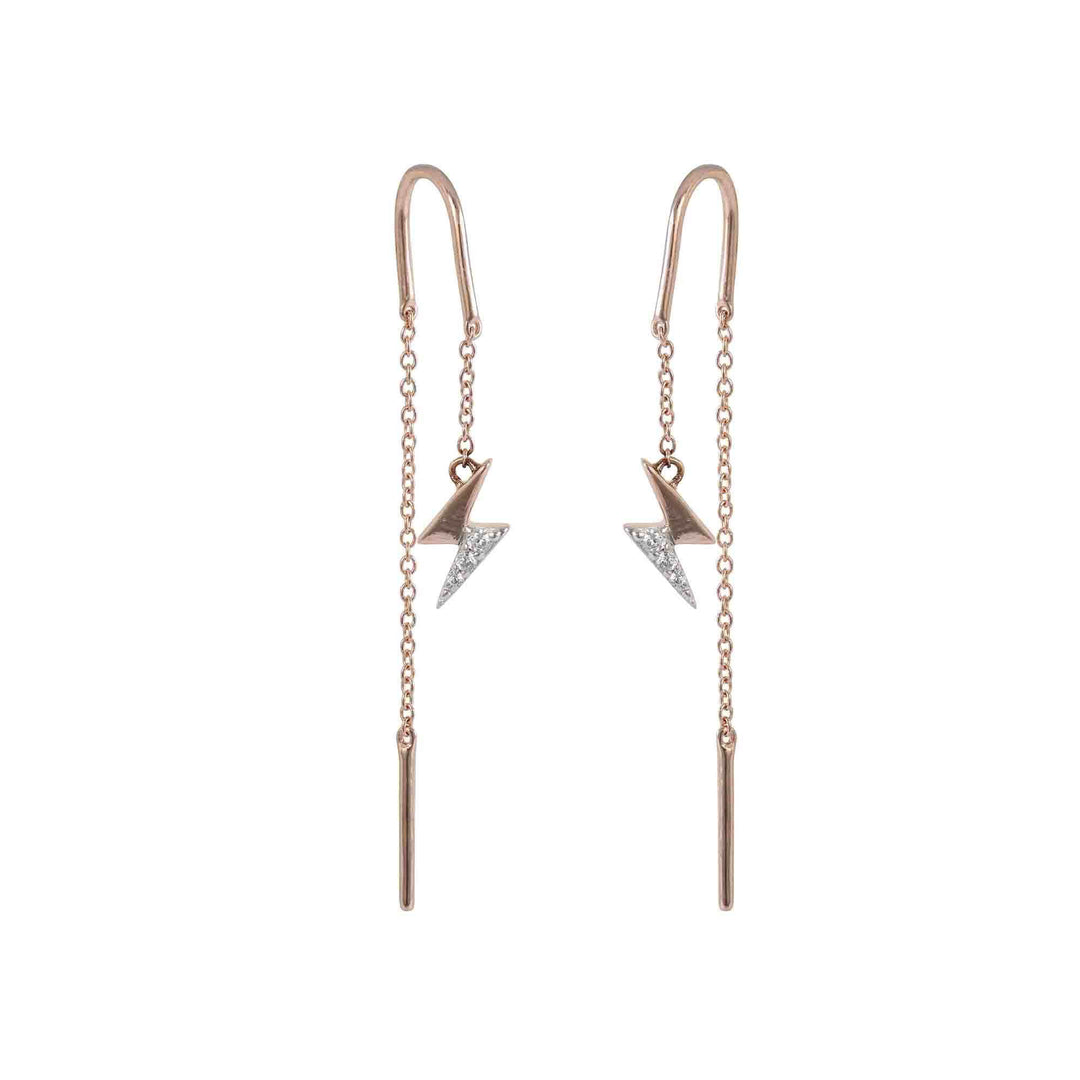 221E0410-01_Memento_Rose_gold_plated_sterling_silver_925_lightning_threader_earrings