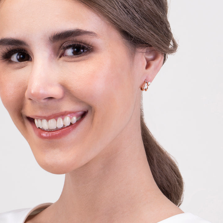 221E0426-01_Memento_Minimals_earrings_with_Sterling_silver_and_Rose_gold_Plated