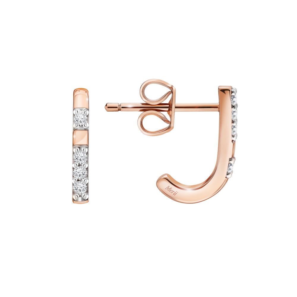 221E0428-01_Memento_D-line_earrings_with_Sterling_silver_and_Rose_gold_Plated