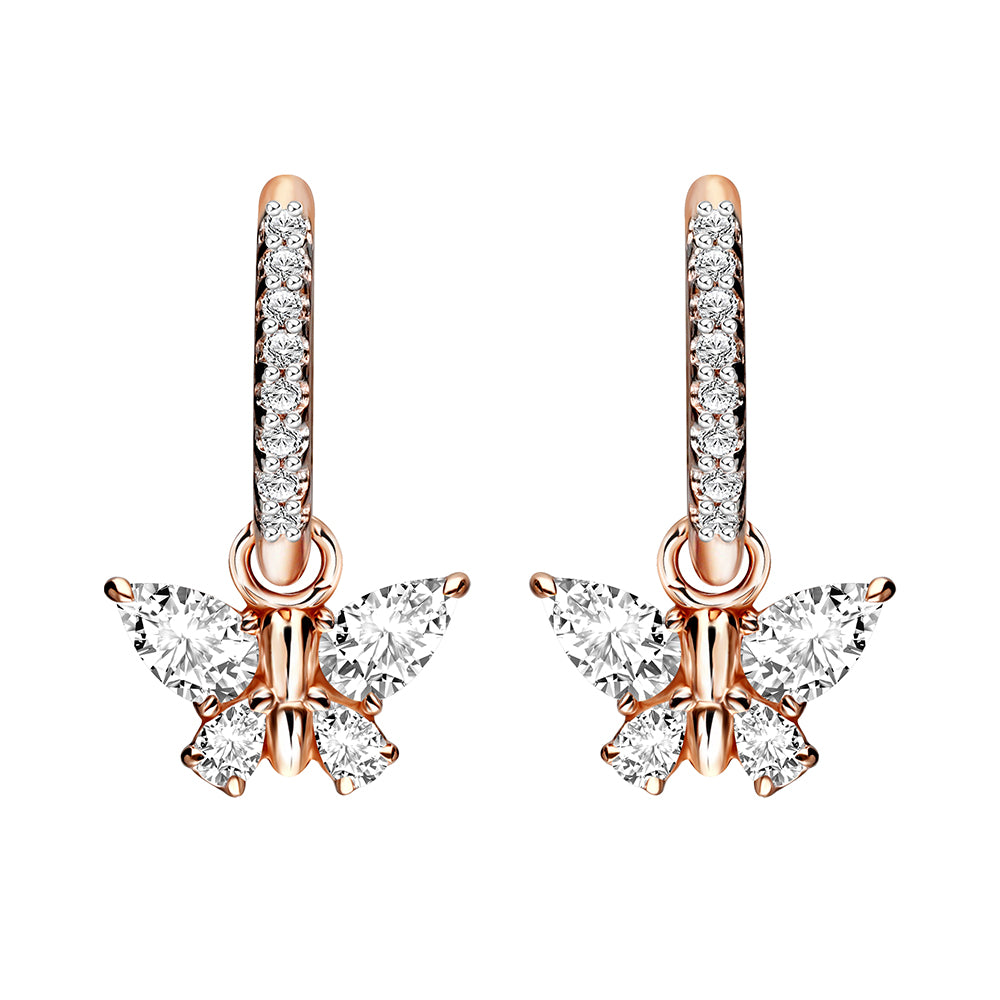 221E0442-01_Papillon_Rose_gold_plated_sparkly_butterfly_huggie_earrings