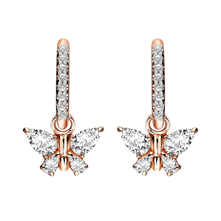 221E0442-01_Papillon_Rose_gold_plated_sparkly_butterfly_huggie_earrings