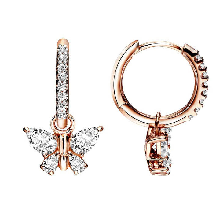 221E0442-01_Papillon_Rose_gold_plated_sparkly_butterfly_huggie_earrings