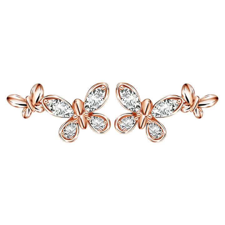 221E0443-01_Papillon_Rose_gold_plated_sparkly_double_butterflies_stud_earrings
