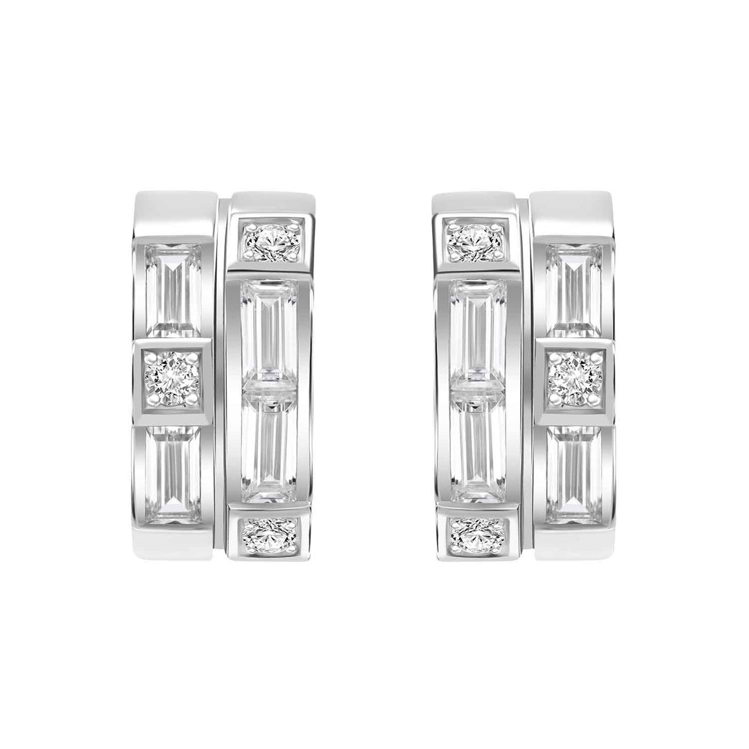 221E0450-01_Quadri_925_Sterling_silver_double_row_baguette_bezel_set_cubic_zirconia_stud_earrings,_12.58_mm.