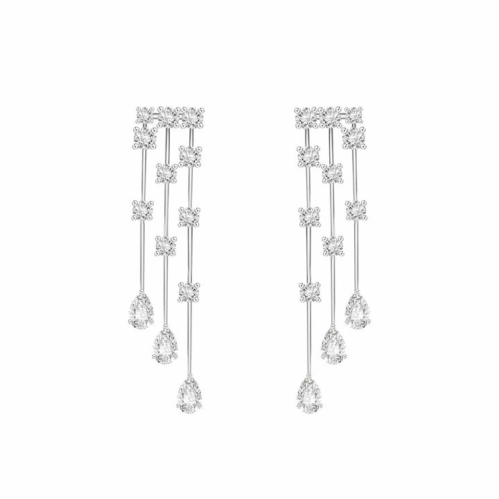 221E0464-01-Silver-pear-cut-cz-drop-earrings