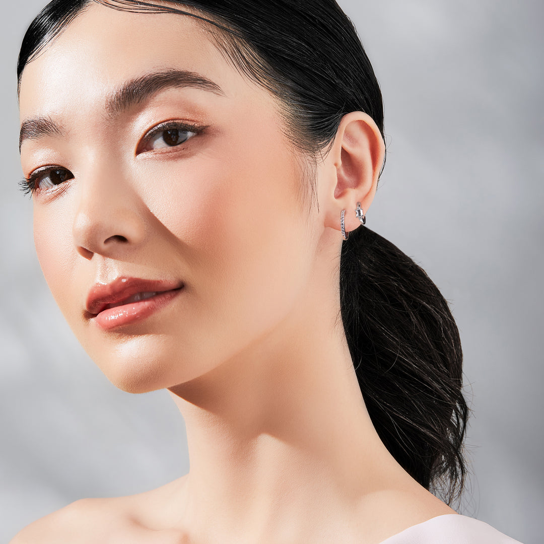 221E0498-01-Silver-CZ-star-hoop-earrings
