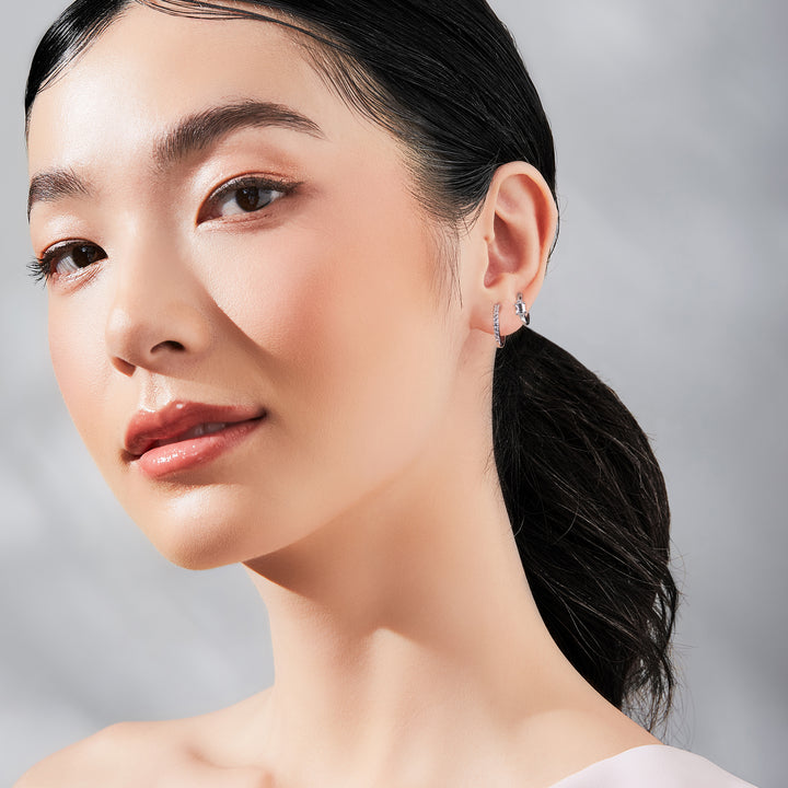 221E0498-01-Silver-CZ-star-hoop-earrings