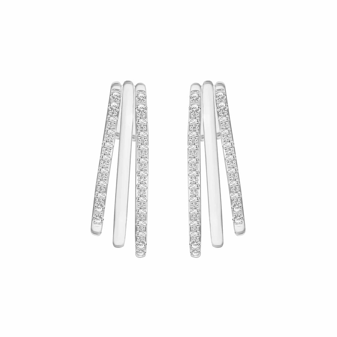 221E0499-01-221E0512-01-Silver-CZ-star-cuff-stud-earrings