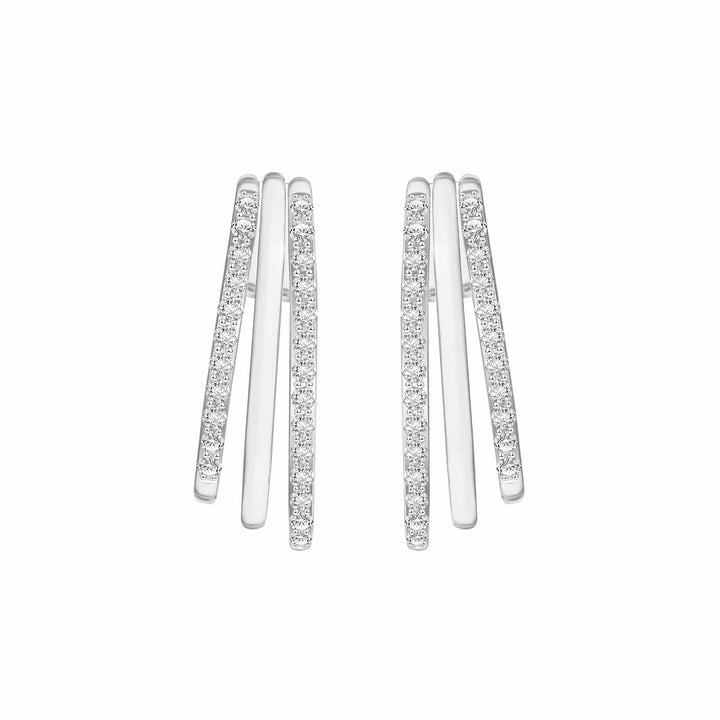 221E0499-01-221E0512-01-Silver-CZ-star-cuff-stud-earrings