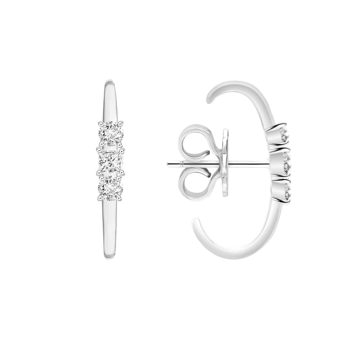 221E0500-01-Silver-CZ-star-cuff-stud-earrings