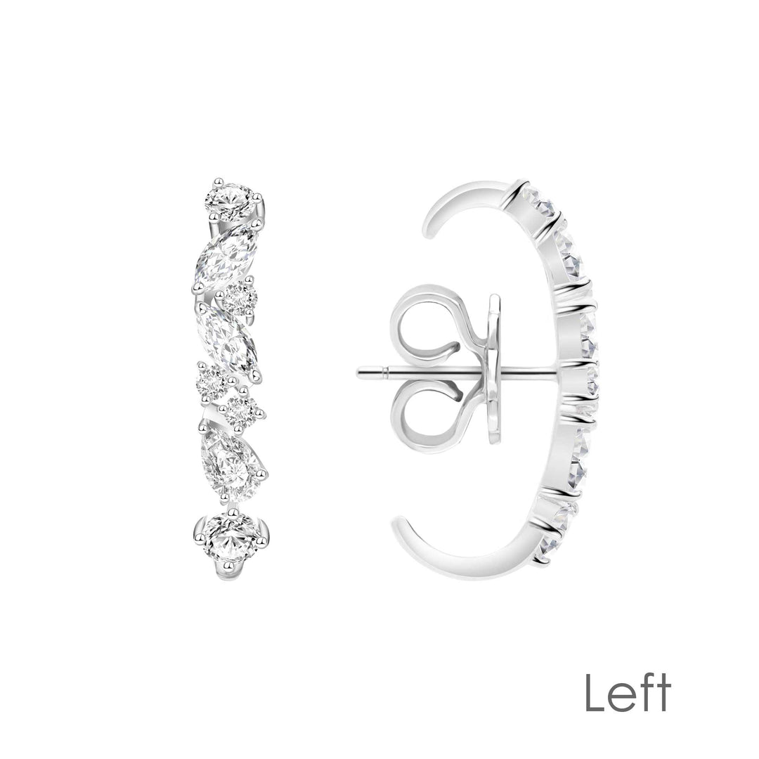 221E0502-01-221E0514-01-Silver-CZ-star-cuff-stud-earrings