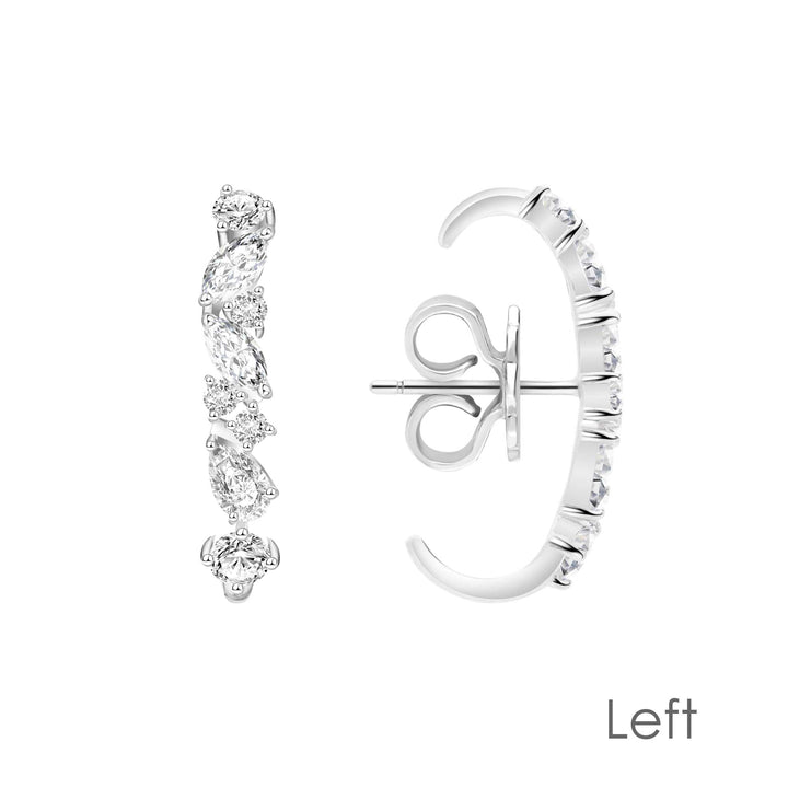 221E0502-01-221E0514-01-Silver-CZ-star-cuff-stud-earrings