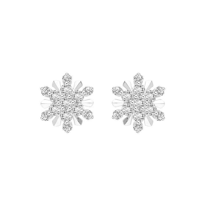 221E0567-01-Merii-Silver-with-round-cut-cz-snowflakes-stud-earrings