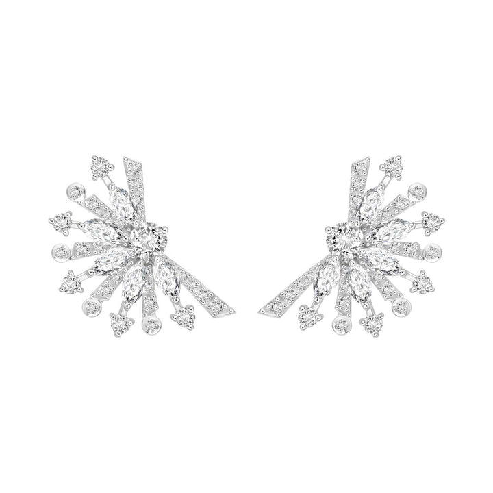 221E0568-01-Merii-Silver-with-marquise-cut-cz-snowflakes-stud-earrings