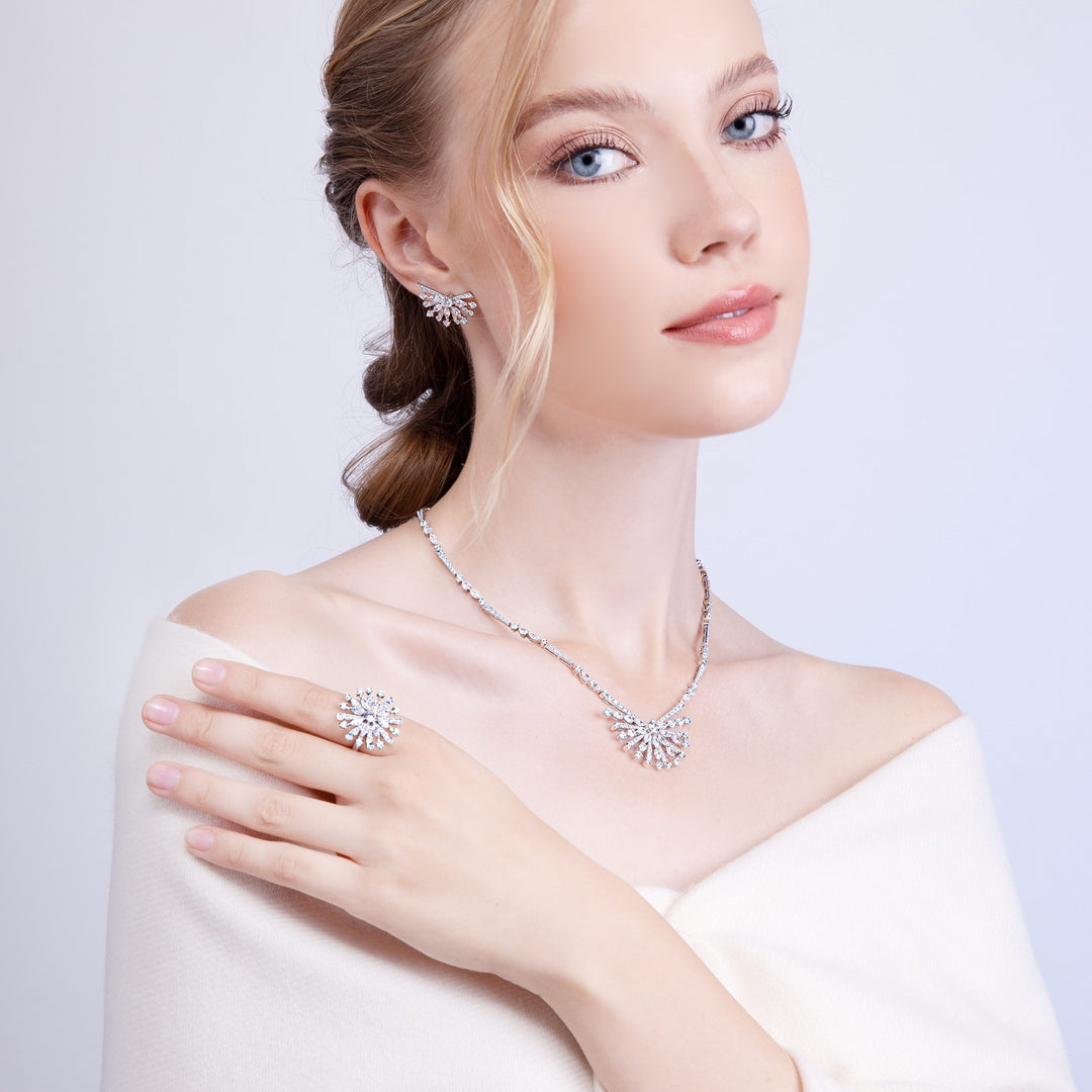 221E0568-01-Merii-Silver-with-marquise-cut-cz-snowflakes-stud-earrings