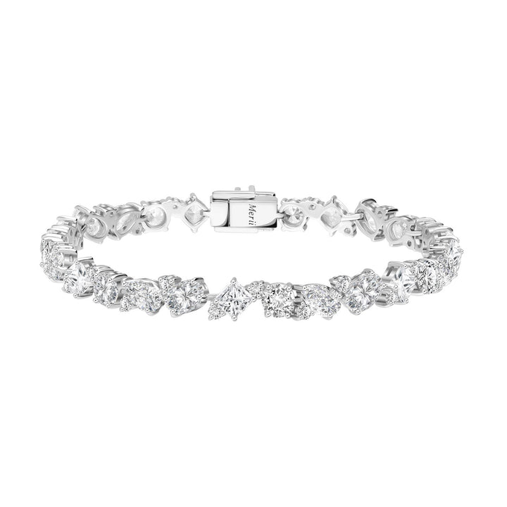 221L0149-01_Silver_CZ_multi_shape_tennis_bracelet