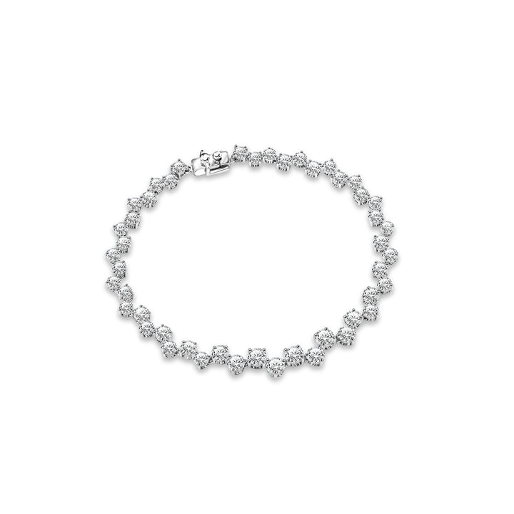 221L0241-01_Merii_Dewdrop_Elegant_Dewdrop_Bracelet_Sterling_silver_and_Rhodium_Plated