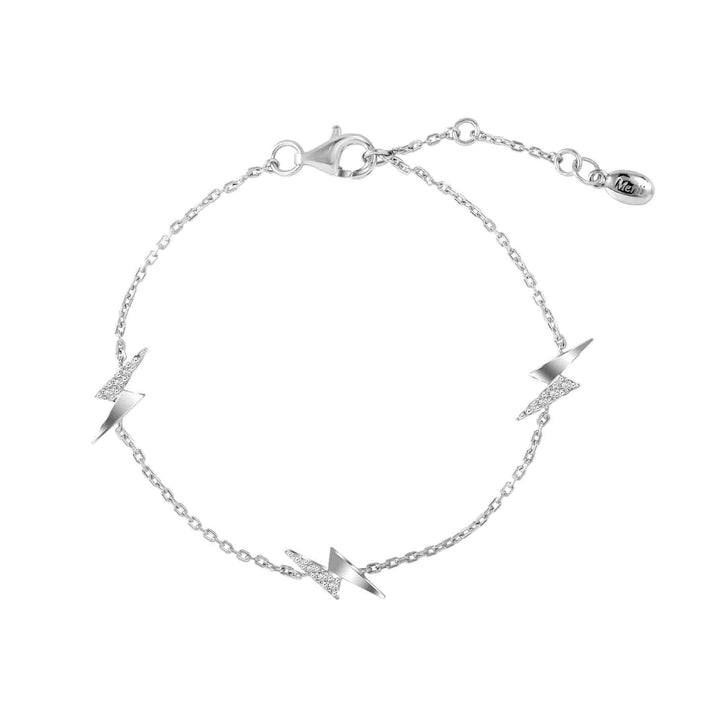 221L0272-01_Memento_White_gold_plated_sterling_silver_925_star_bracelet