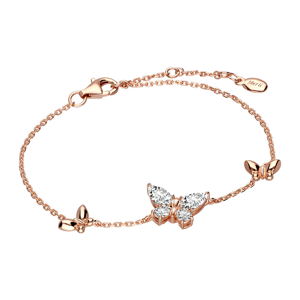 221L0280-01_Papillon_Rose_gold_plated_sparkly_3_butterflies_bracelet