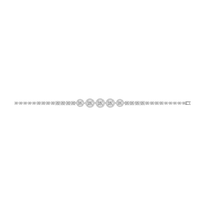 221L0292-01-Silver-CZ-round-design-link-bar-bracelet