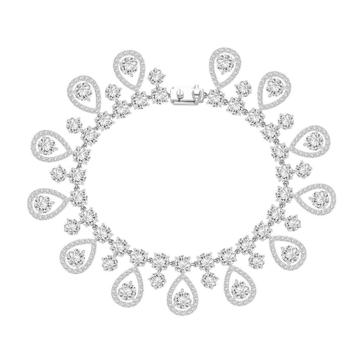 221L0313-01-Silver-with-100-facets-CZ-victoria-teardrop-bracelet