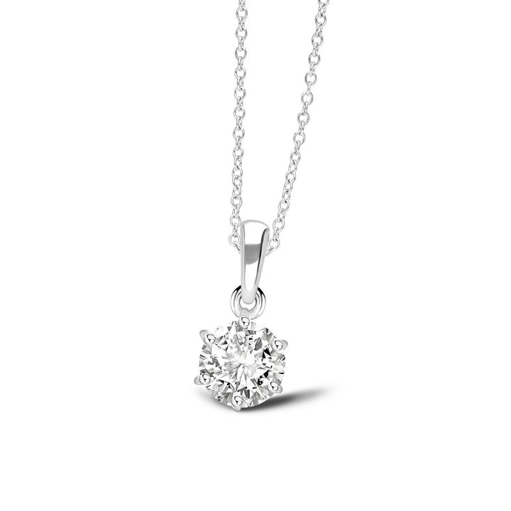 221N0028_01_Classic_100_cut_Silver_cz_round_shape_classic_necklace