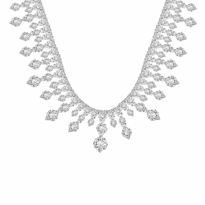 221N0133-01_Silver_CZ_sparkling_bridal_necklace