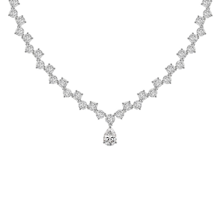 221N0244-01_Merii_Dewdrop__Elegant_Dewdrop_Necklace_Sterling_silver_and_Rhodium_Plated