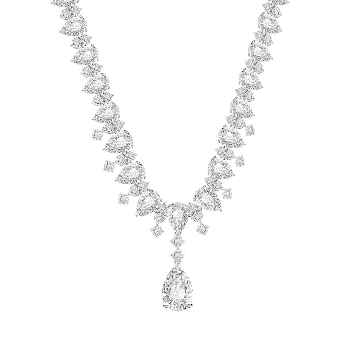 221N0277-01_Silver_CZ_pear_shape_tardrop_necklace