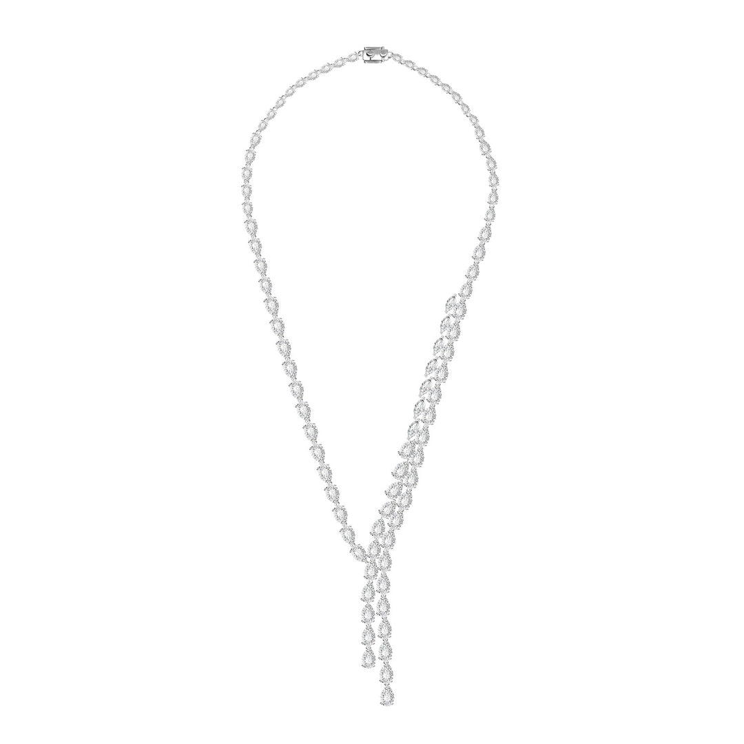 221N0287-01_Silver_CZ_pear_shape_teardrop_necklace